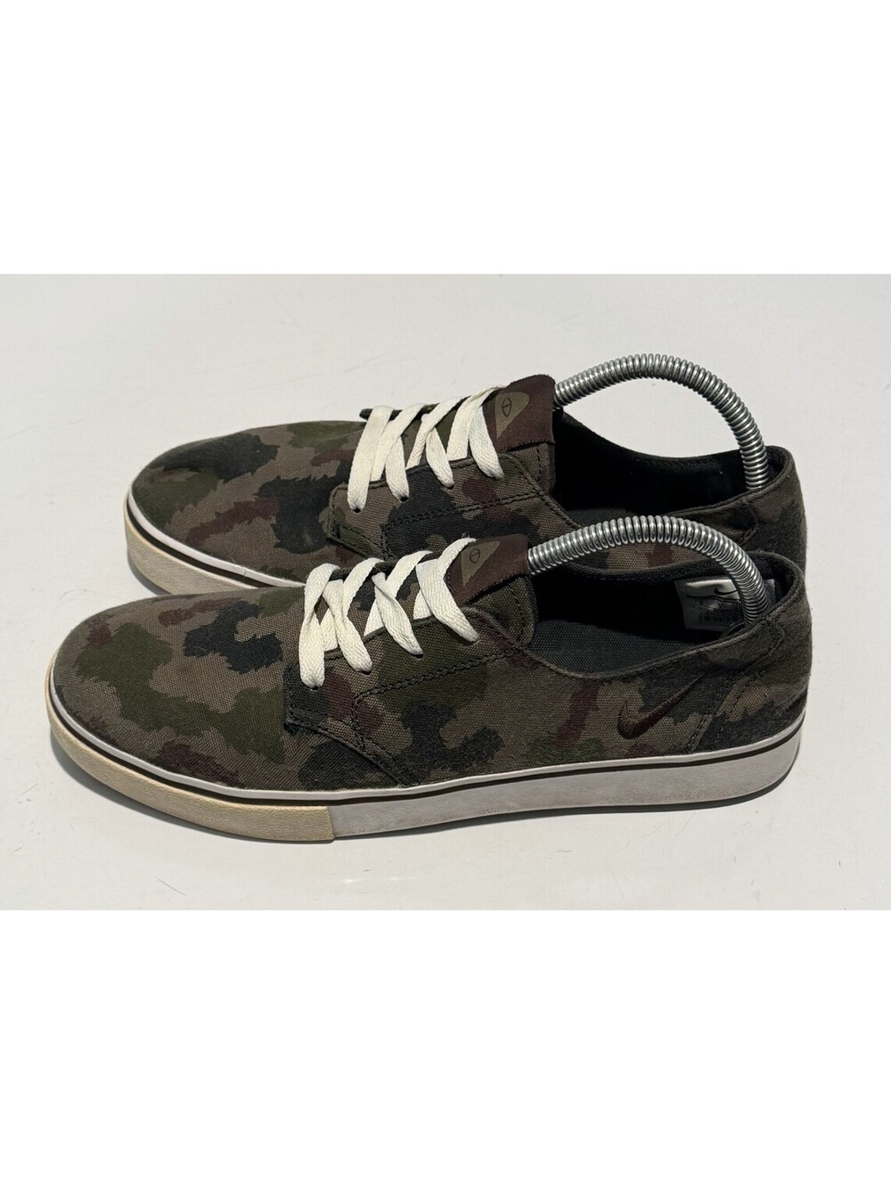Nike Mens Zoom Janoski Canvas Camouflage Green Black 603238-322 Size 8